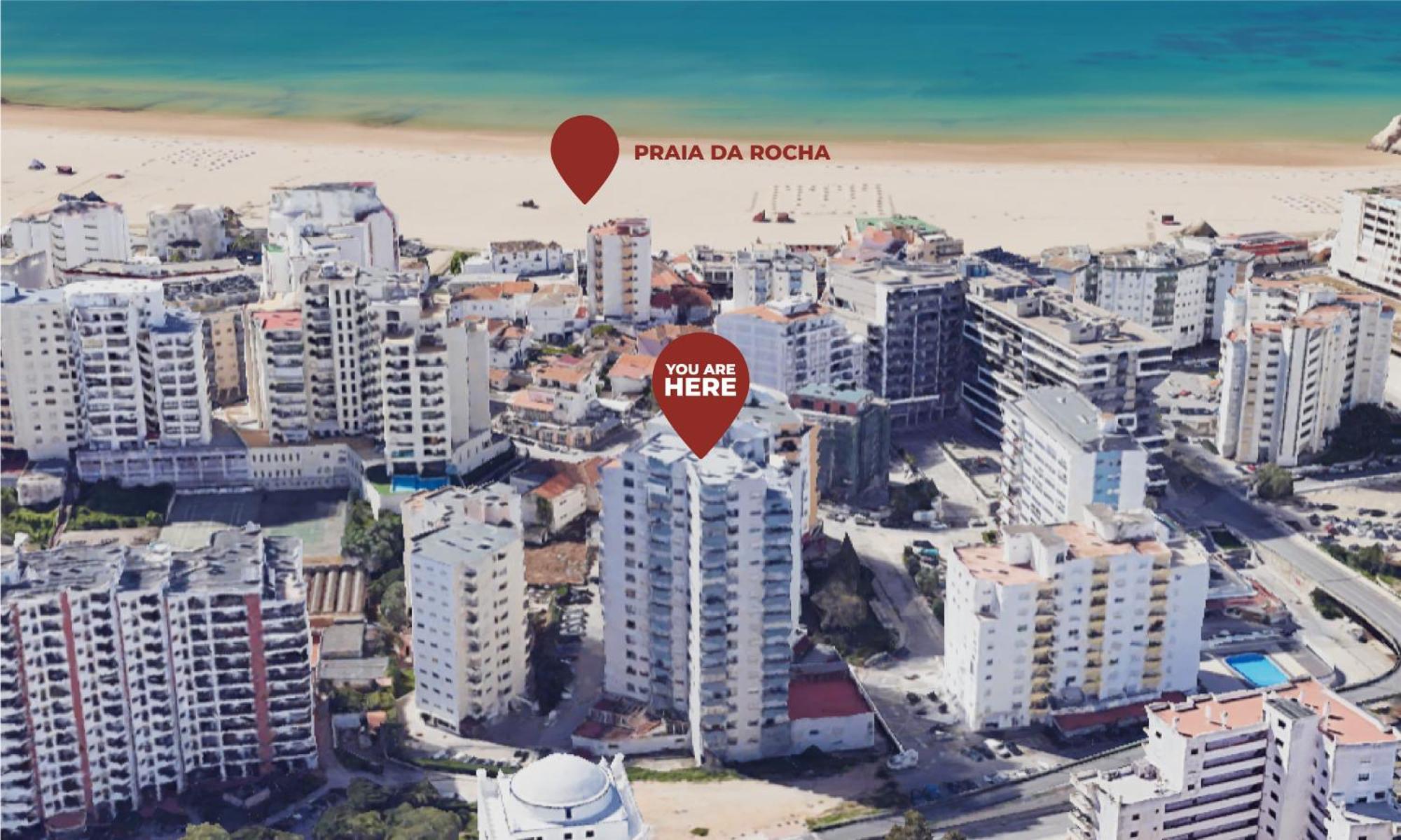 Apartment Panorama Rocha Capri Portimão Eksteriør billede